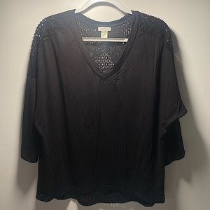 CACHE Women’s Lace Top | XL